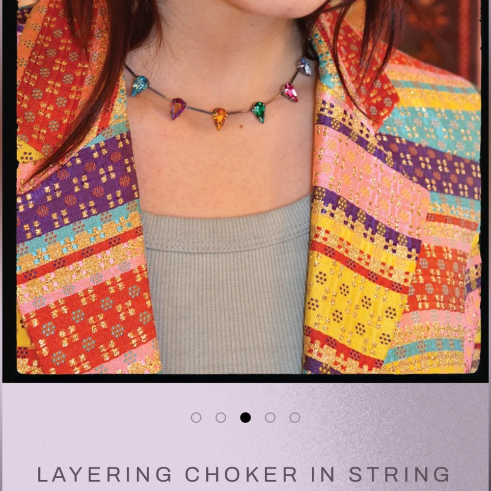 NWOT Mia Vesper String Necklace